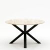Ronde marmeren eettafel Croce - Travertino Chiaro - 170cm