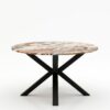 Ronde marmeren eettafel Croce - Arabescato Orobico Rosso - 170cm