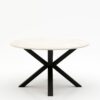 Ronde marmeren eettafel Croce - Botticino Semi Classico - 170cm