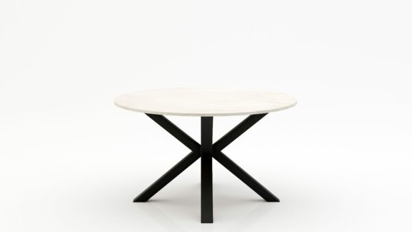 Ronde marmeren eettafel Croce - Botticino Semi Classico - 170cm