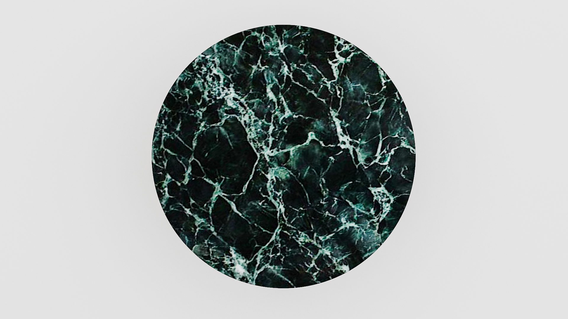 Ronde marmeren eettafel Tulip - Verde rameggiato - Afbeelding 3