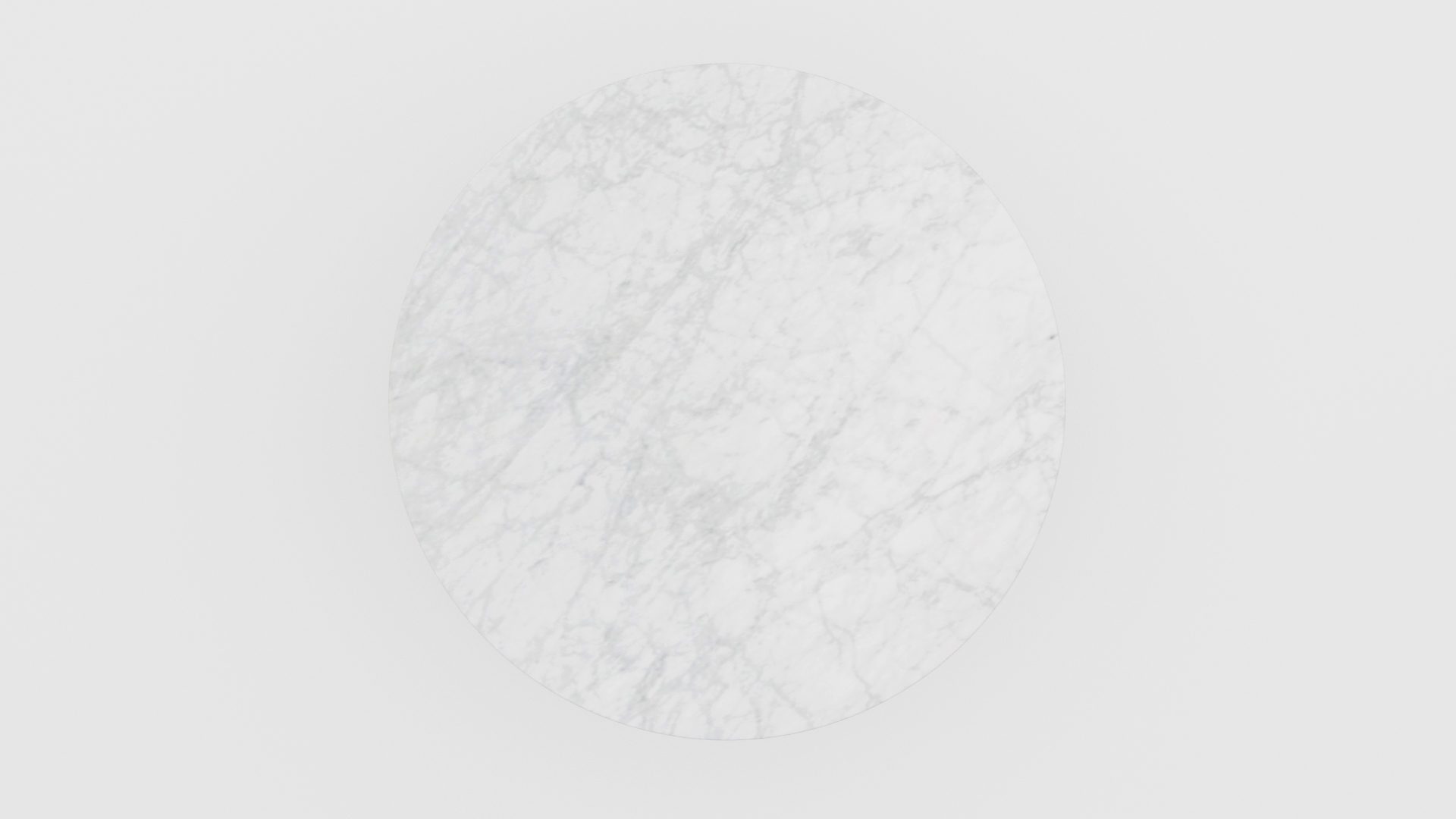 Ronde marmeren eettafel Tulip - Bianco Carrara CD CHIARO - Afbeelding 3