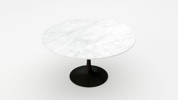 Alternative view of Ronde marmeren eettafel Tulip - Bianco Carrara CD CHIARO