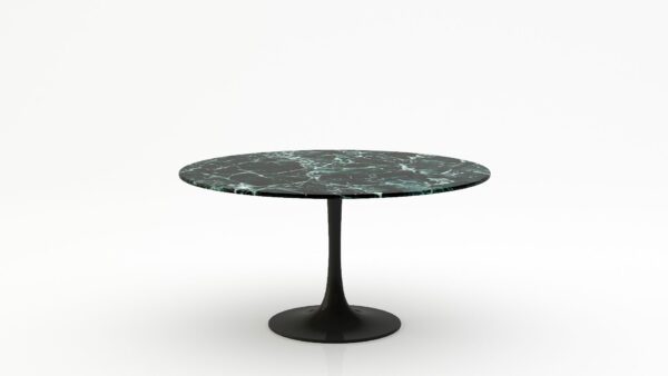 Ronde marmeren eettafel Tulip - Verde rameggiato - 170cm