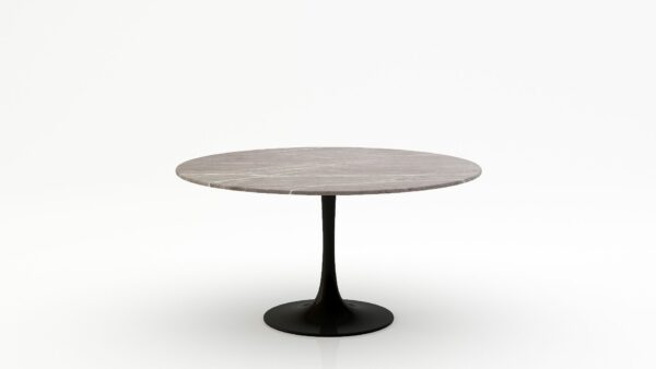 Ronde marmeren eettafel Tulip - Pietra Grey - 170cm