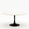 Ronde marmeren eettafel Tulip - Botticino Semi Classico - 170cm
