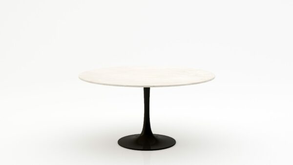 Ronde marmeren eettafel Tulip - Botticino Semi Classico - 170cm