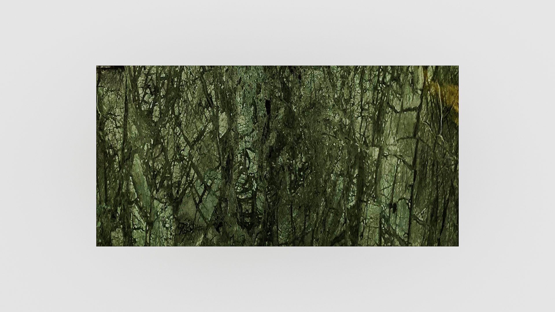 Rechthoekige marmeren eettafel Polipetti - Verde Guatemala - Afbeelding 2