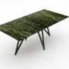 Rechthoekige marmeren eettafel Polipetti - Verde Guatemala - 260x100cm