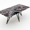 Rechthoekige marmeren eettafel Polipetti - Rosso Levanto - 260x100cm