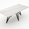 Rechthoekige marmeren eettafel Polipetti - Mont Blanc Quartzite - 260x100cm