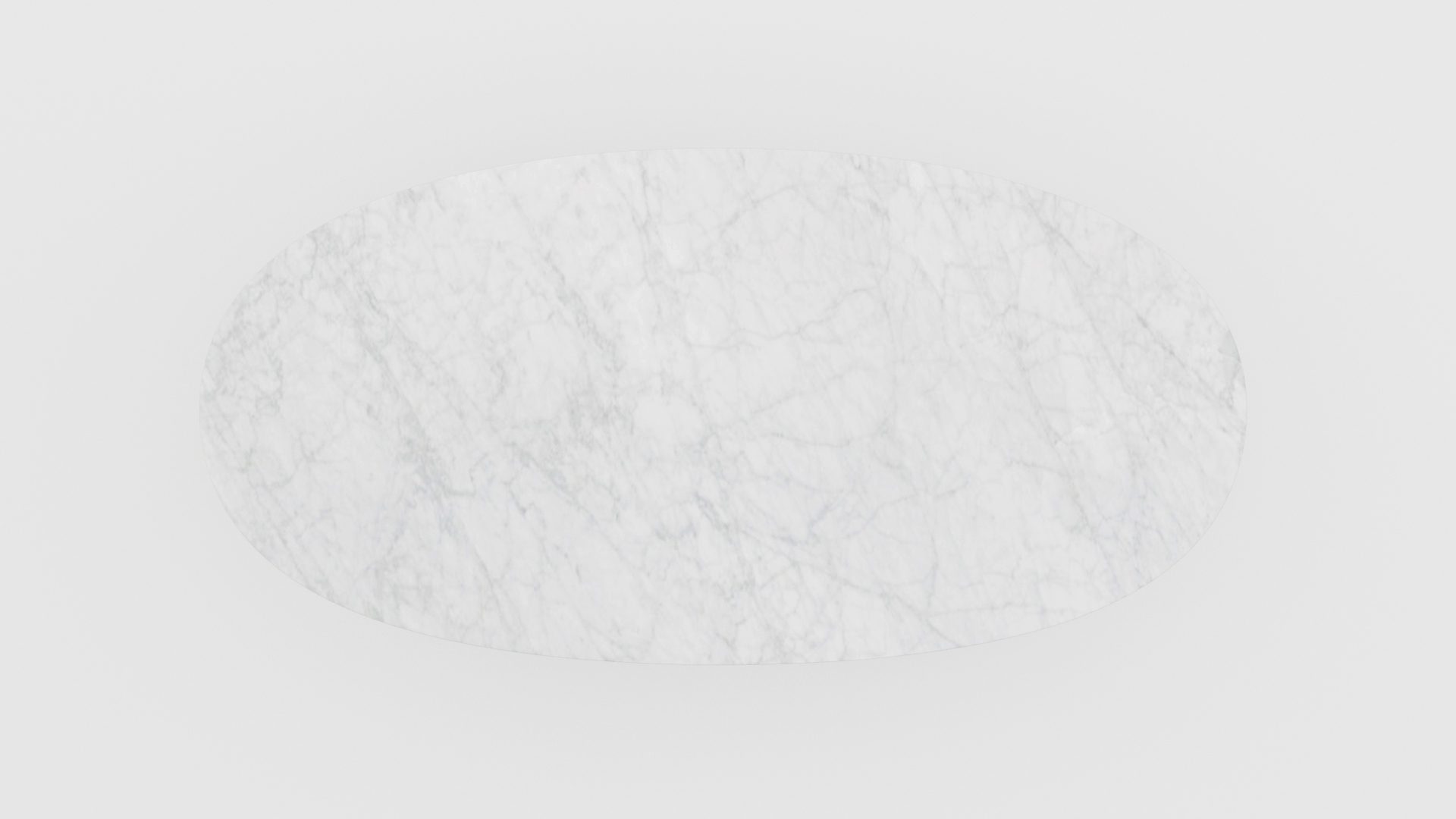 Ovale marmeren eettafel Polipetti - Bianco Carrara CD CHIARO - Afbeelding 4