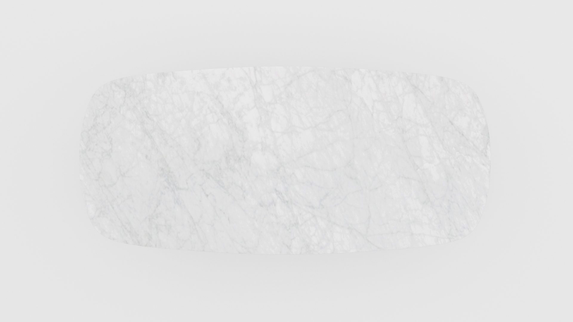 Deens ovale marmeren eettafel Polipetti Bianco Carrara CD CHIARO - Afbeelding 4