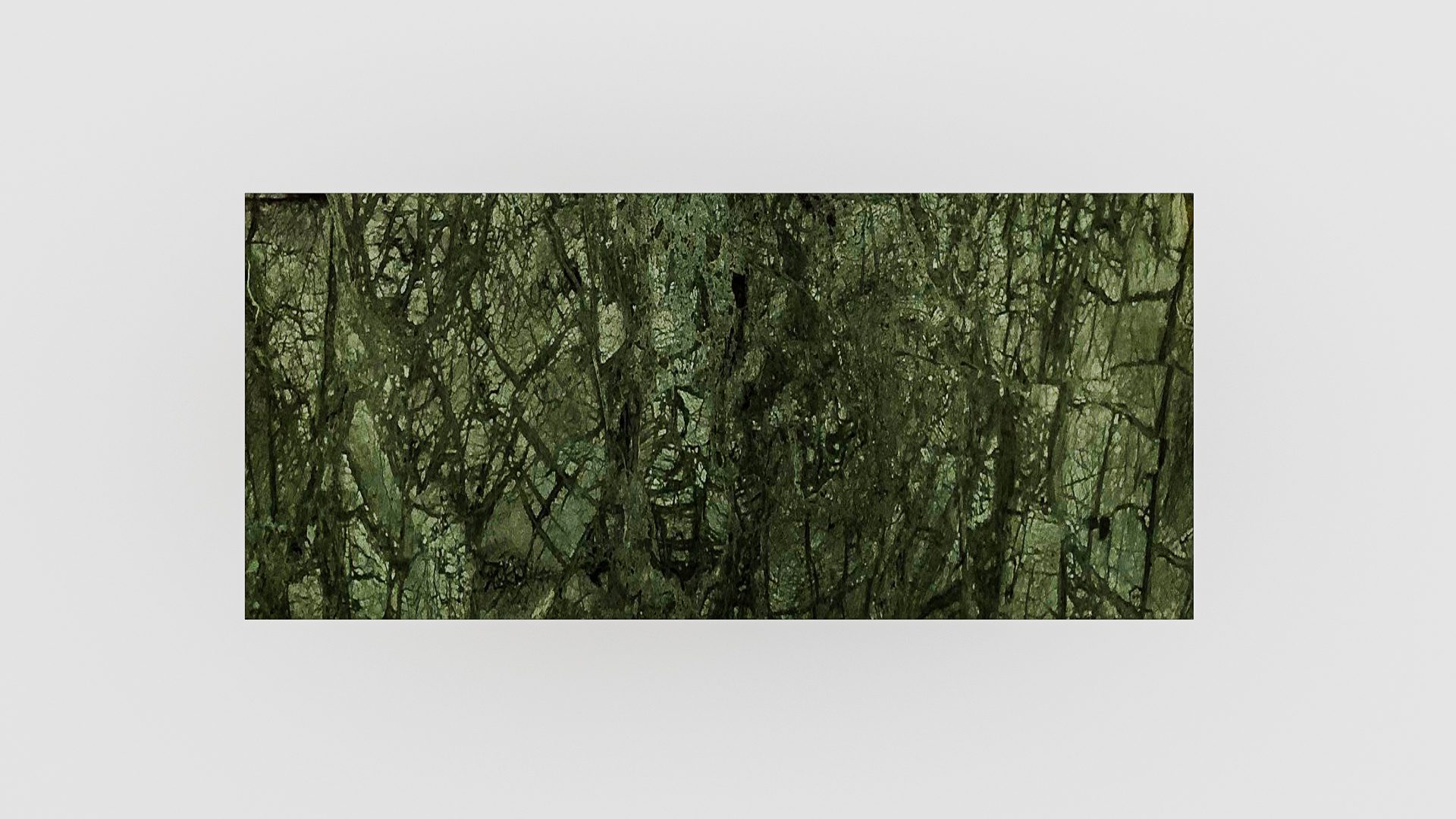 Rechthoekige marmeren eettafel Matrix Farfalle Verde Guatemala - Afbeelding 3