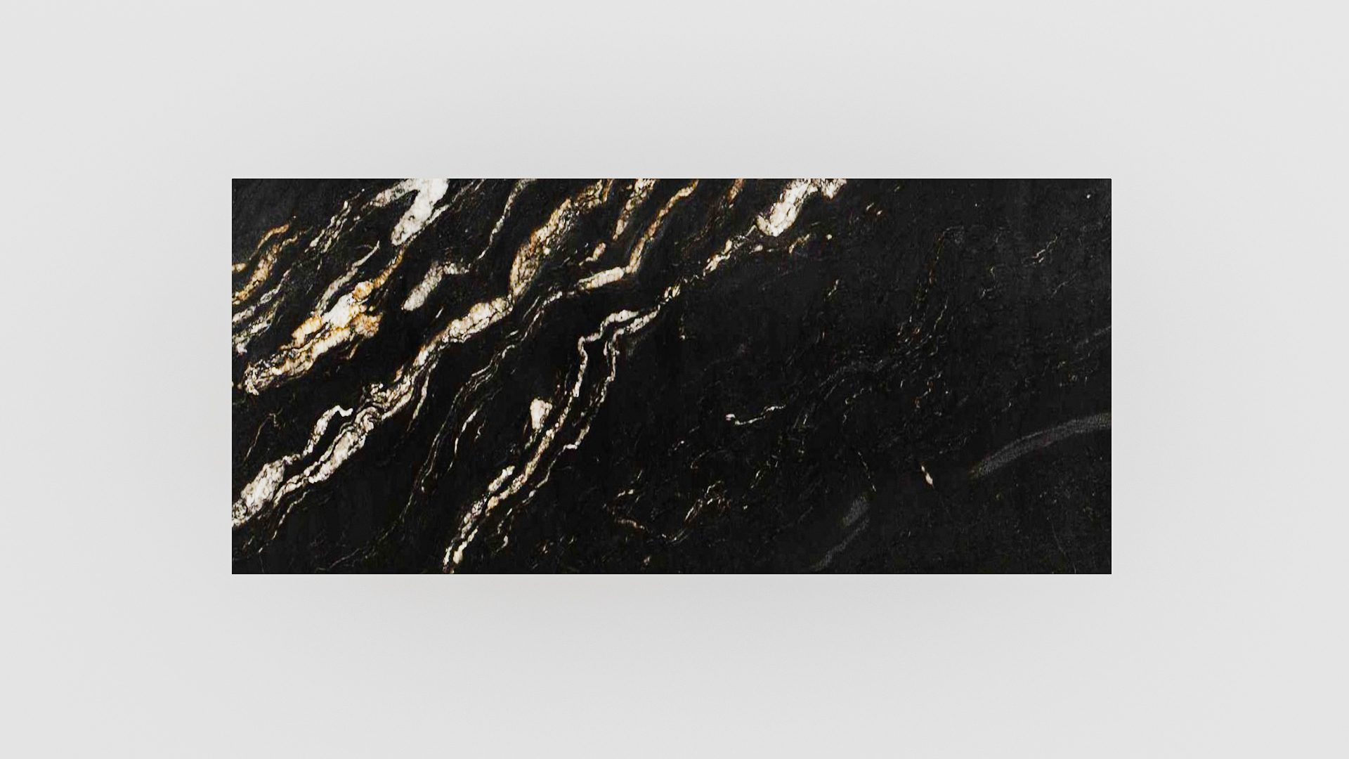 Rechthoekige marmeren eettafel Gambe Quattro - Titanium - Afbeelding 3