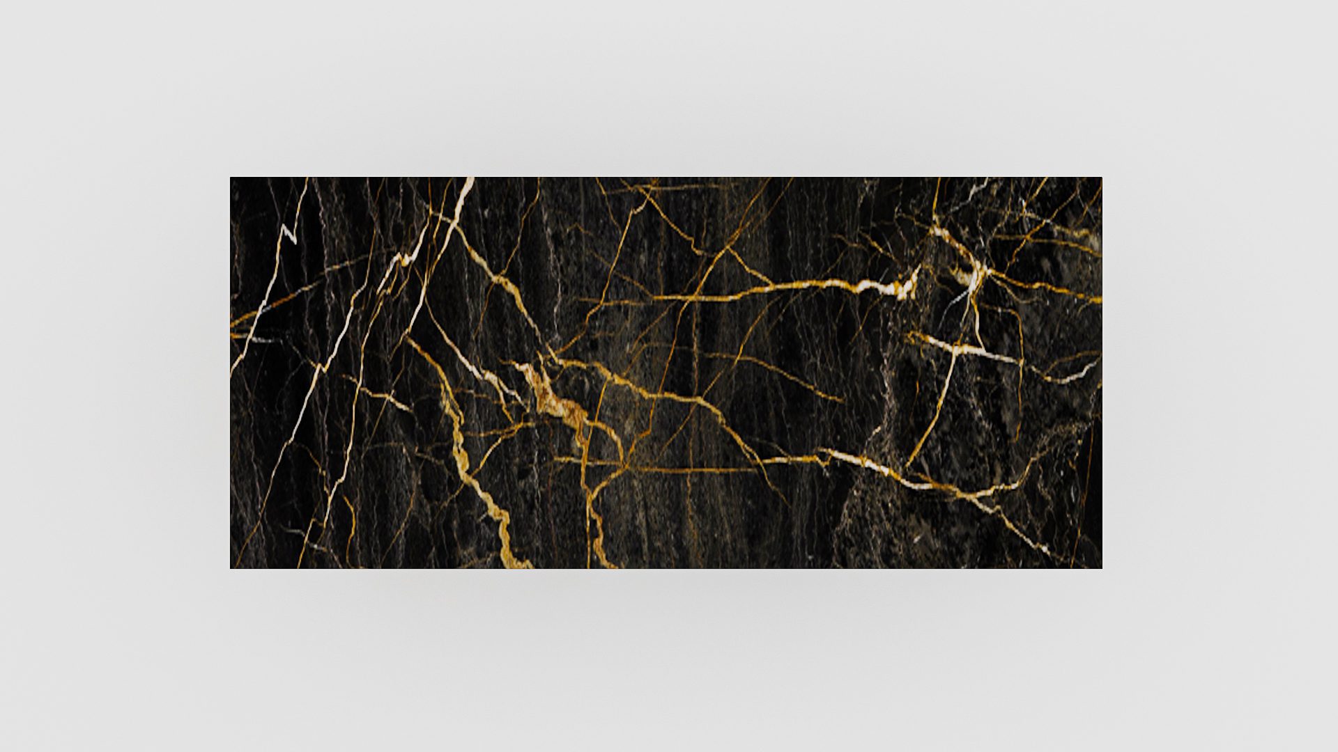 Rechthoekige marmeren eettafel Gambe Quattro Nero saint port laurent - Afbeelding 3