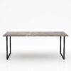 Rechthoekige marmeren eettafel Gambe U - Pietra Grey - 260x100cm