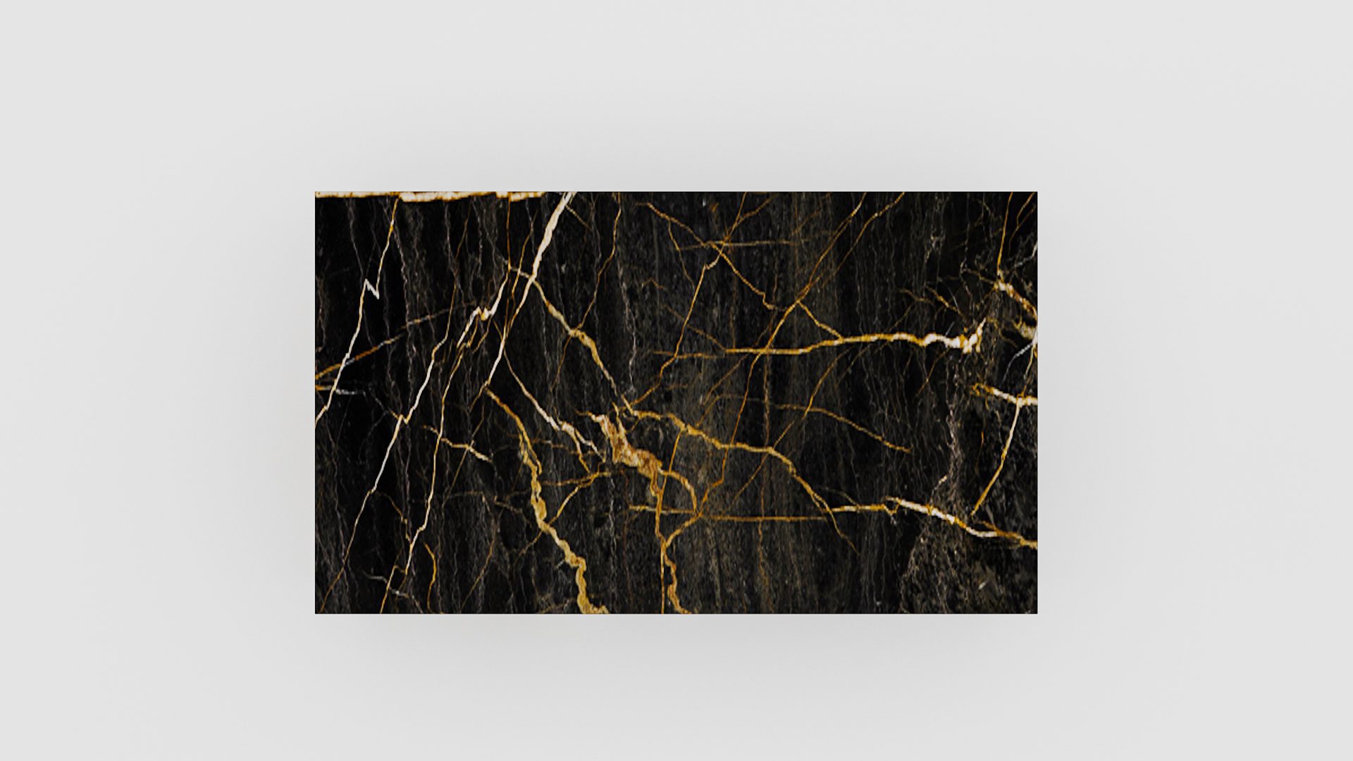 Rechthoekige marmeren salontafel Cornice Nero saint port laurent - Afbeelding 4