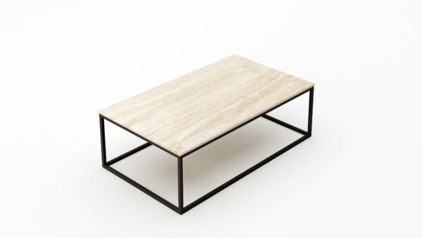 Cornice - Rechthoekig - Travertino Chiaro