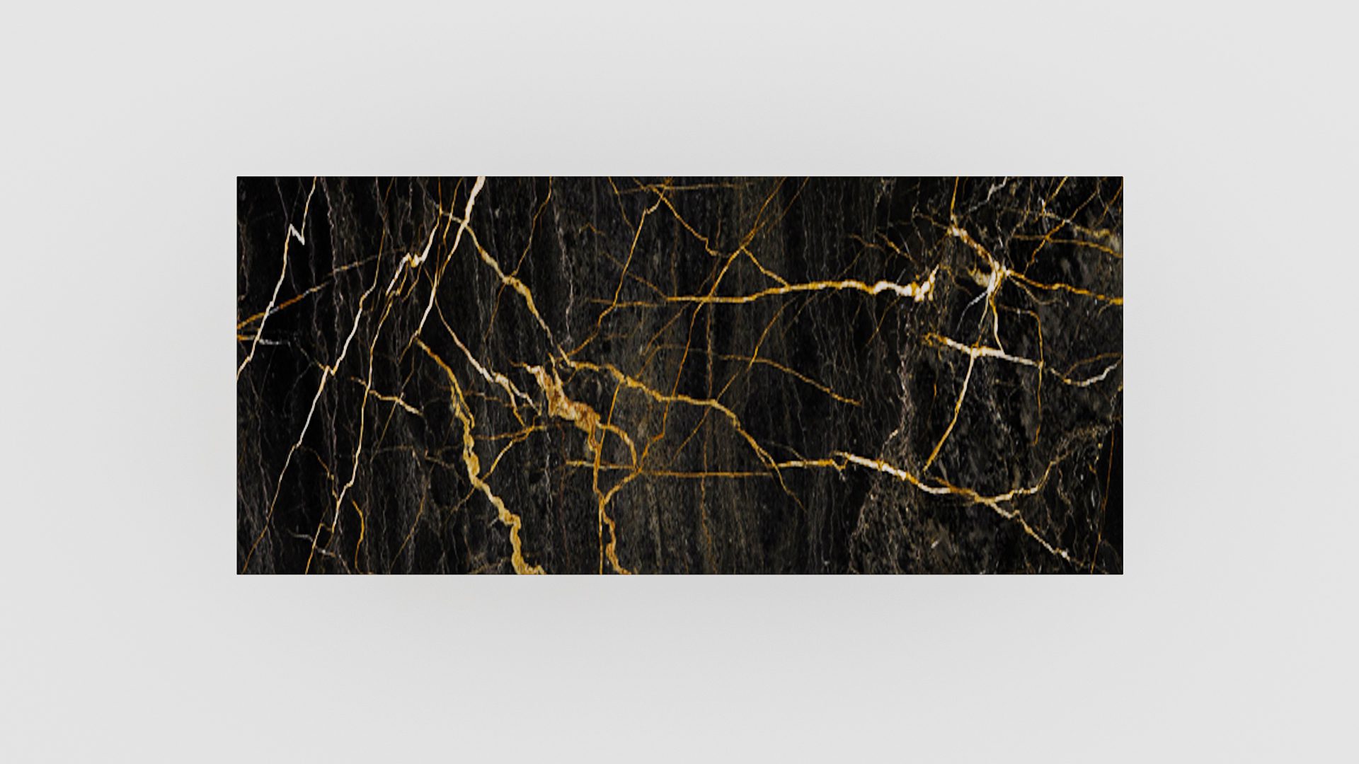 Rechthoekige marmeren eettafel Anatra Nero saint port laurent - Afbeelding 4