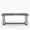 Rechthoekige marmeren eettafel Anatra - Verde rameggiato - 260x100cm