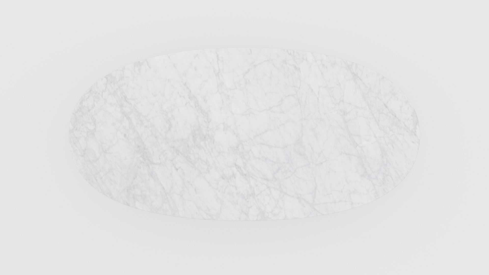 Ovale marmeren eettafel Anatra - Bianco Carrara CD CHIARO - Afbeelding 4