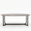 Ovale marmeren eettafel Anatra - Pietra Grey - 260x130cm