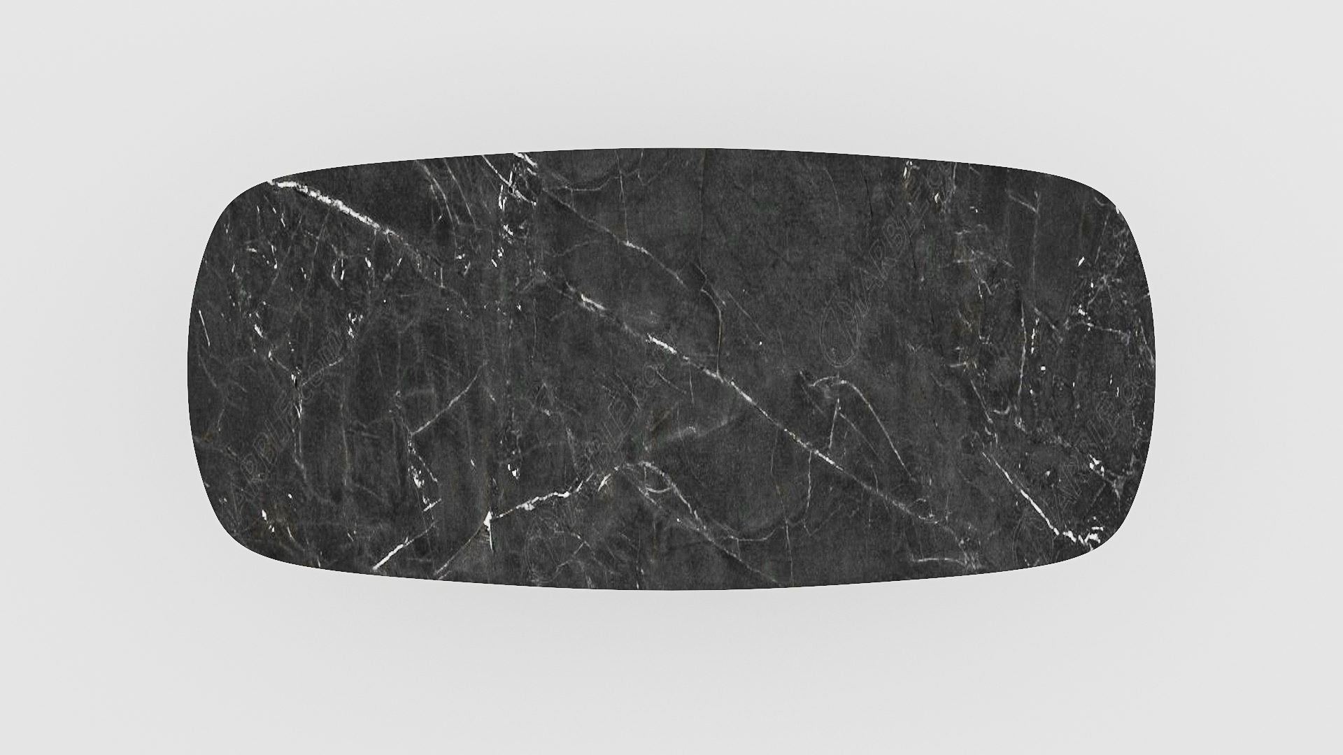 Deens ovale marmeren eettafel Anatra - Negresco - Afbeelding 4