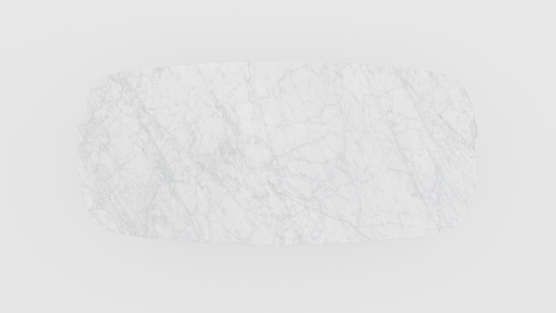 Deens ovale marmeren eettafel Anatra Bianco Carrara CD CHIARO - Afbeelding 4