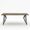 Rechthoekige marmeren eettafel Pipistrello - Royal Brown - 260x100cm