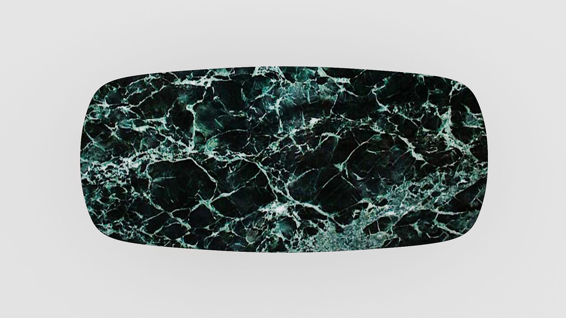 Deens ovale marmeren eettafel Pipistrello - Verde rameggiato - Afbeelding 4