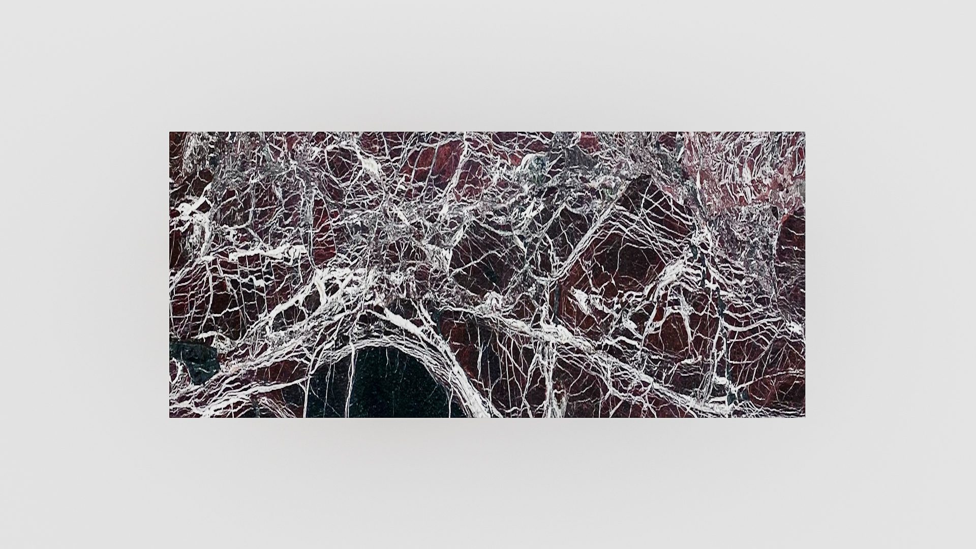 Rechthoekige marmeren eettafel Stella - Rosso Levanto - Afbeelding 4