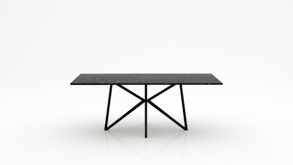 Rechthoekige marmeren eettafel Stella - Negresco - 260x100cm