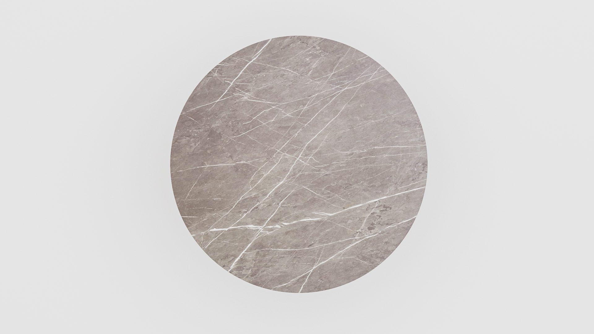 Ronde marmeren eettafel Pipistrello Tondo - Pietra Grey - Afbeelding 3