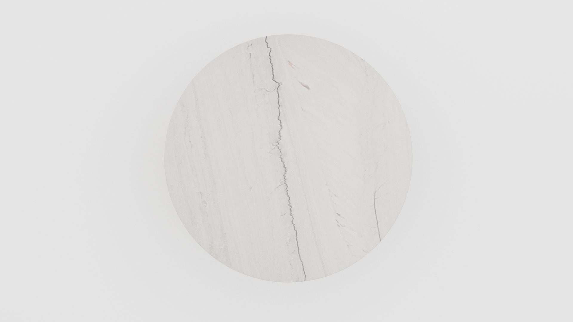 Ronde marmeren eettafel Pipistrello Tondo Mont Blanc Quartzite - Afbeelding 3