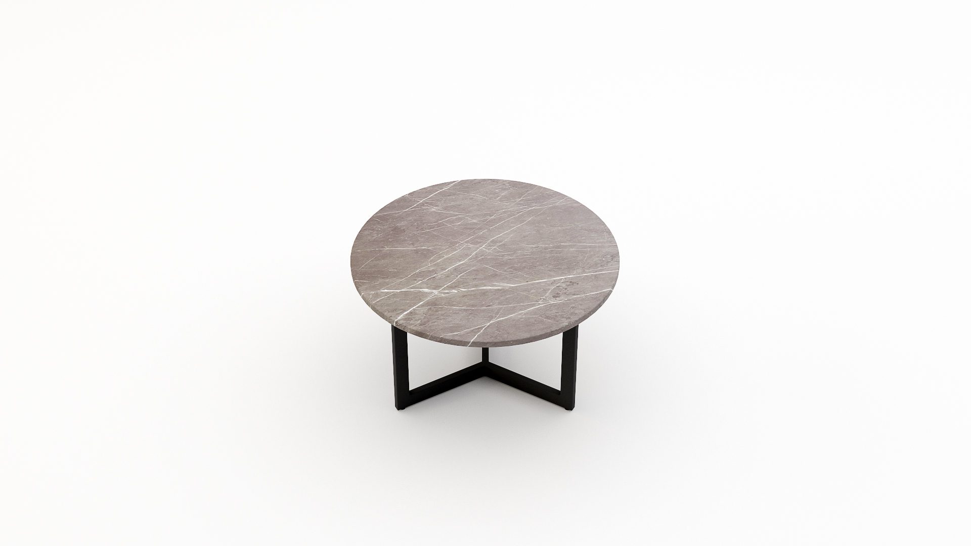Ronde marmeren salontafel Caffė 3 - Pietra Grey - Afbeelding 2