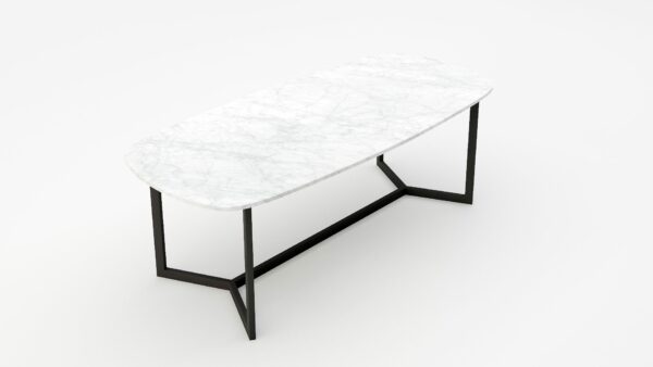 Anatra - Deens ovaal - Bianco Carrara CD CHIARO