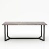 Rechthoekige marmeren eettafel Anatra - Pietra Grey - 260x100cm