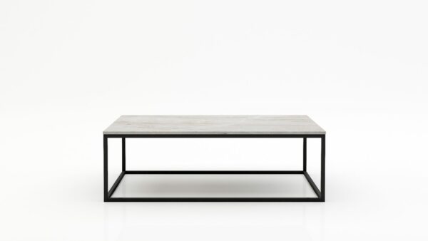 Rechthoekige marmeren salontafel Cornice - Taj Mahal Quartzite - 140x70cm