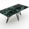 Rechthoekige marmeren eettafel Polipetti - Verde rameggiato - 260x100cm