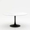Ronde marmeren eettafel Tulip - Bianco Carrara CD CHIARO - 170cm