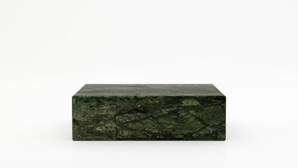 Rechthoekige marmeren salontafel Blocco - Verde Guatemala - 100x60cm