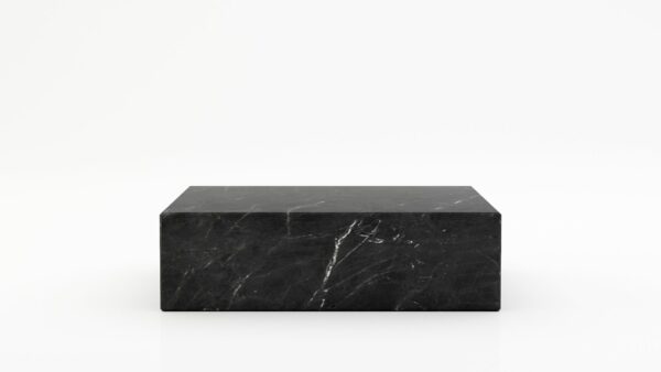 Rechthoekige marmeren salontafel Blocco - Negresco - 100x60cm