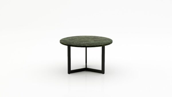 Ronde marmeren salontafel Caffė 3 - Verde Guatemala - 100cm
