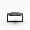 Ronde marmeren salontafel Caffė 4 - Verde Guatemala - 100cm