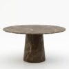 Ronde marmeren eettafel Gelato marmo - Royal Brown - 170cm