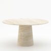 Ronde marmeren eettafel Gelato marmo - Travertino Chiaro - 170cm