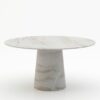Ronde marmeren eettafel Gelato marmo - Taj Mahal Quartzite - 170cm
