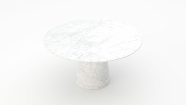 Gelato marmo - Rond - Bianco Carrara CD CHIARO