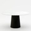 Ronde marmeren eettafel Gelato - Bianco Carrara CD CHIARO - 170cm